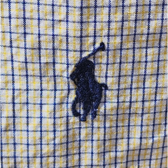 Ralph Lauren Plaid Button Down Long Sleeve Dress Shirt XL‎ - Picture 3 of 4